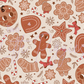 Printed Vinyl - Groovy Retro Christmas