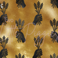 Printed Vinyl - Virgo - Black and Gold