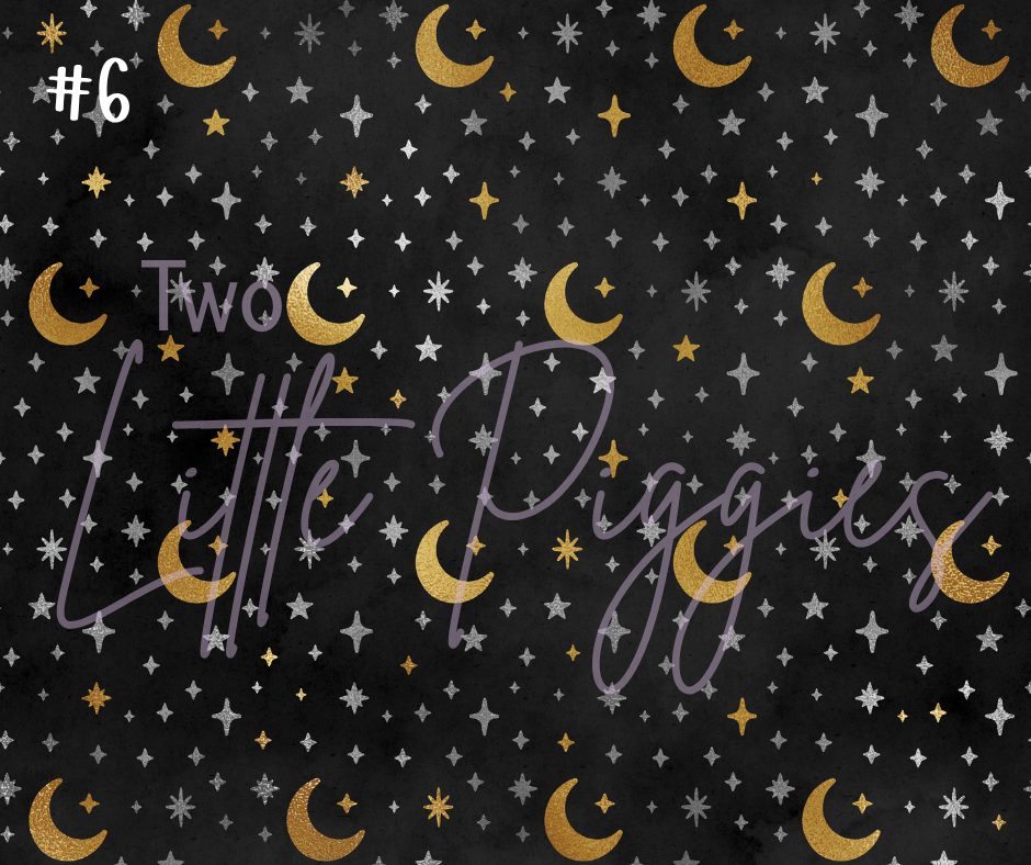 Printed Vinyl - Gemini - Black and Gold