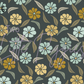Printed Vinyl - Retro Floral