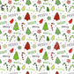 Printed Vinyl - Christmas Trees