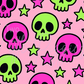 Printed Vinyl - Halloween - Neon Halloween