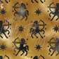 Printed Vinyl - Sagittarius - Black and Gold
