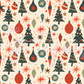 Printed Vinyl - 50s Christmas