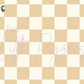 Printed Vinyl - Pastel Checkers Collection