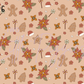 Printed Vinyl - 70s Retro Christmas
