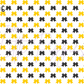 Printed Vinyl - Cheer - Yellow and Black