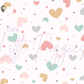 Printed Vinyl - Pastel Rainbow