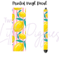 Printed Vinyl - Striped Fruit