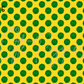 Printed Vinyl - Cheer - Green and Yellow
