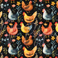 Printed Vinyl - Chickens 2