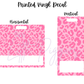 Printed Vinyl - Neon Leopard