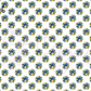 Printed Vinyl - Cheer - Blue and Yellow