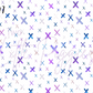 Printed Vinyl - Watercolor - Blue and Purple