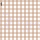 Printed Vinyl - Checkers - Fall