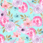 Printed Vinyl - Blissful Floral
