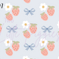 Printed Vinyl - Whimsy Strawberry Collection