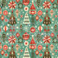 Printed Vinyl - 50s Christmas