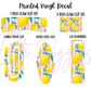 Printed Vinyl - Striped Fruit