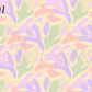 Printed Vinyl - Danish Pastels