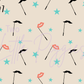 Printed Vinyl - New Year  - Teal