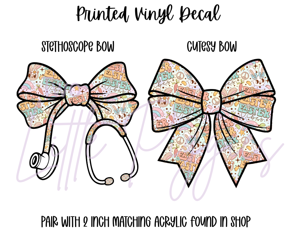 Printed Vinyl - Groovy Easter