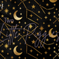 Printed Vinyl - Gemini - Black and Gold