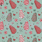 Printed Vinyl - Christmas Cakes