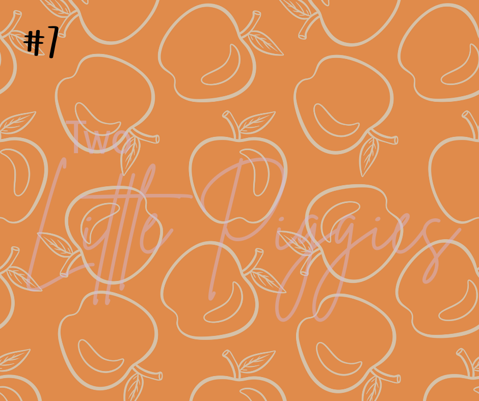 Printed Vinyl - Fall Festival