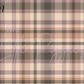 Printed Vinyl - September Plaid