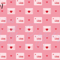 Printed Vinyl - Valentine - Love Letters