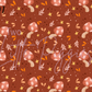 Printed Vinyl - Autumn Mushrooms