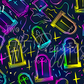 Printed Vinyl - Halloween Neon Collection