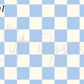 Printed Vinyl - Pastel Checkers Collection