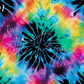 Printed Vinyl - Tie Dye Collection