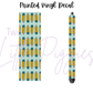 Printed Vinyl - Boho School Teal
