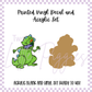 Printed Vinyl and Acrylic Set - 90's - Reptar