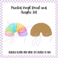 Printed Vinyl and Acrylic Set - 90's - Slinky