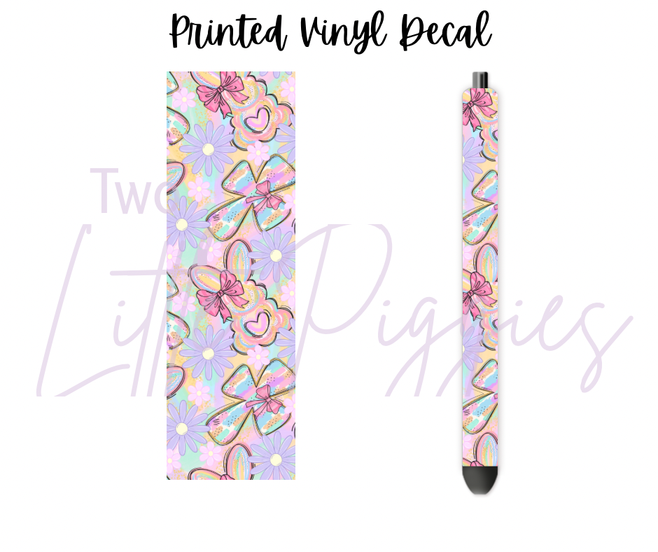 Printed Vinyl - Brushstroke Bunny