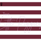 Printed Vinyl - Cheer - Burgundy, White and Black