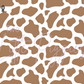 Printed Vinyl - Boho Cow