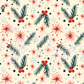 Printed Vinyl - 50s Christmas
