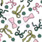 Printed Vinyl - St. Patrick's - Bows, Disco, and Balloon Dogs