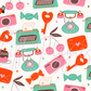 Printed Vinyl - Boho Valentine