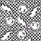 Printed Vinyl - Checkered Punk