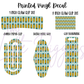 Printed Vinyl - Boho School Teal
