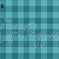Printed Vinyl - Teal Pumpkin