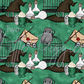Printed Vinyl - HP - Slytherin