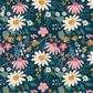 Printed Vinyl - Eclectic Floral
