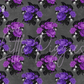 Printed Vinyl - Halloween Floral Collection